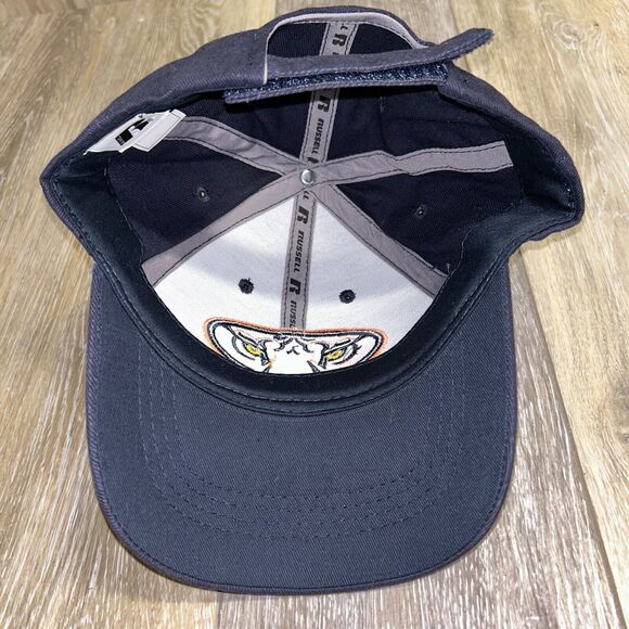 Auburn Tigers Hat Cap Blue Russell Athletic Tiger Eye War Eagle Strapback - Picture 7 of 8